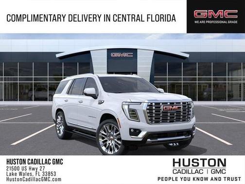 Glacier White 2026 GMC Yukon Denali