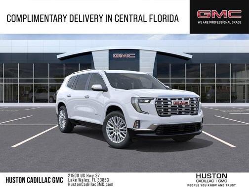 Glacier White 2026 GMC Acadia Denali