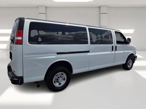 Summit White 2024 Chevrolet Express 3500 LT