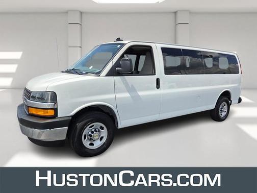 Summit White 2024 Chevrolet Express 3500 LT