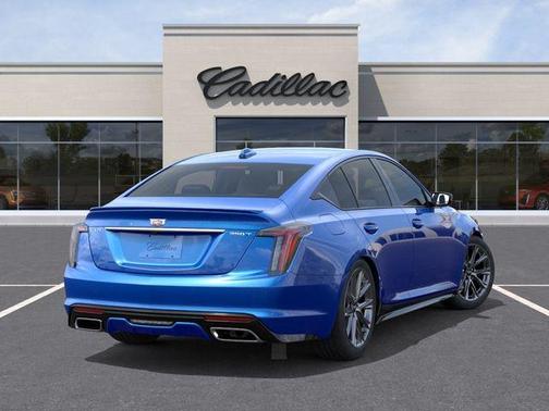 Coastal Blue Metallic 2026 Cadillac CT5 Sport RWD