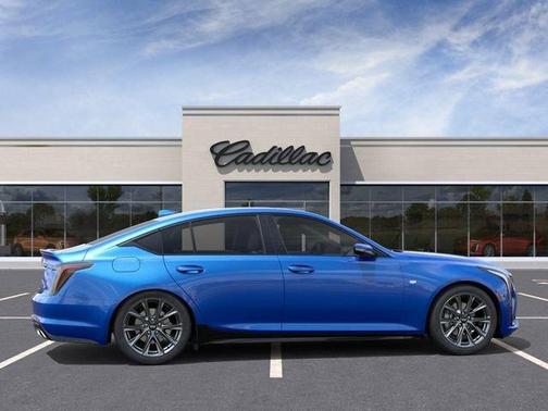 Coastal Blue Metallic 2026 Cadillac CT5 Sport RWD