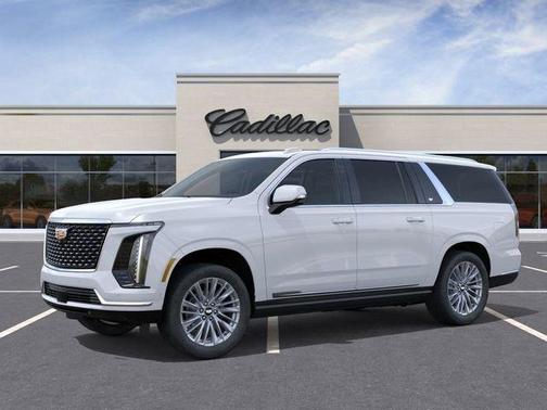 Vibrant White 2026 Cadillac Escalade ESV Luxury