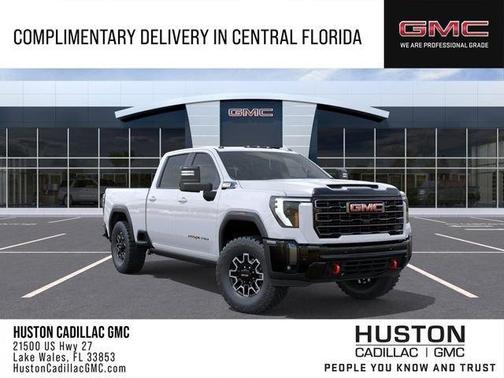 Summit White 2026 GMC Sierra 2500 AT4X