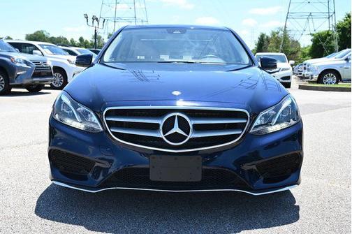 Blue 2016 Mercedes-Benz E-Class E 350