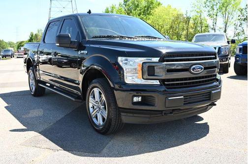 Agate Black Metallic 2019 Ford F-150 XLT