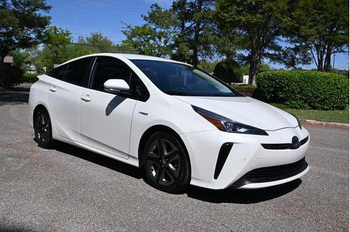 White 2019 Toyota Prius Limited
