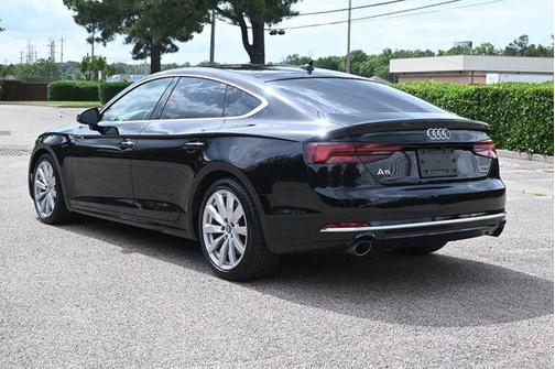 Black 2018 Audi A5 2.0T Premium