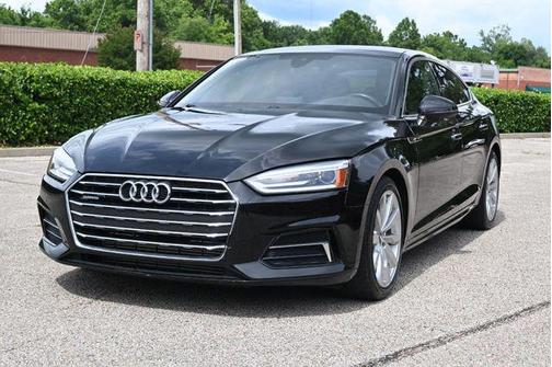 Black 2018 Audi A5 2.0T Premium