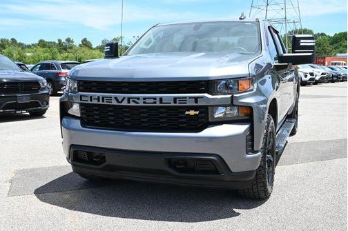 Gray 2020 Chevrolet Silverado 1500 Custom