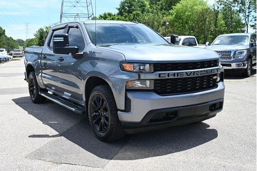 Gray 2020 Chevrolet Silverado 1500 Custom