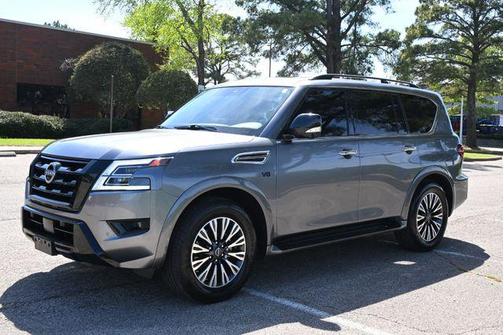 Gun Metallic 2022 Nissan Armada SL 2WD