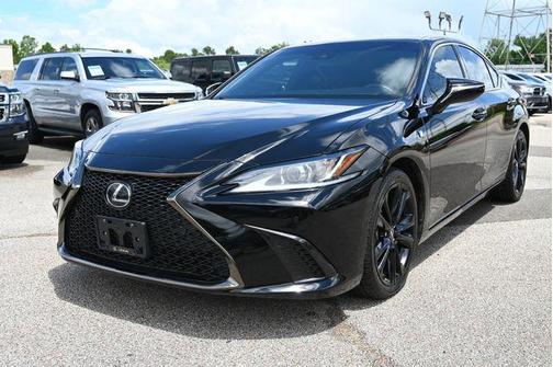Black 2021 Lexus ES 350 F Sport