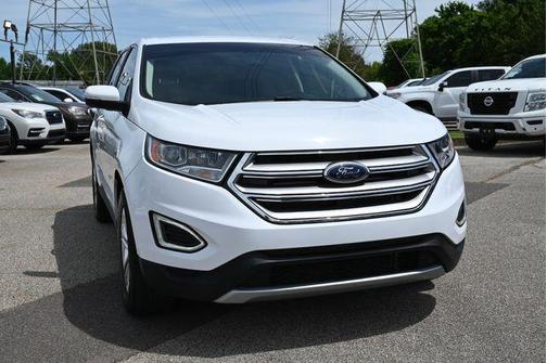 Oxford White 2018 Ford Edge SEL