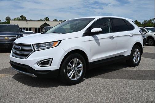 Oxford White 2018 Ford Edge SEL