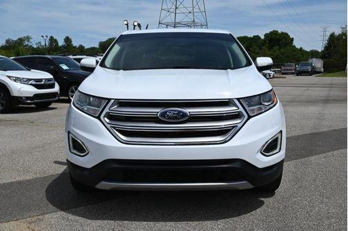 Oxford White 2018 Ford Edge SEL