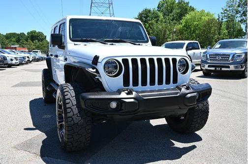 Bright White Clearcoat 2021 Jeep Wrangler Unlimited Sahara
