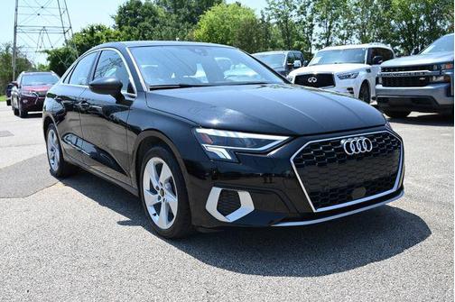 Black 2024 Audi A3 Premium