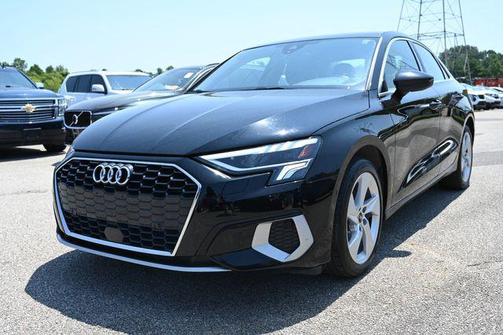Black 2024 Audi A3 Premium