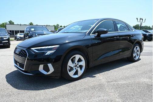 Black 2024 Audi A3 Premium