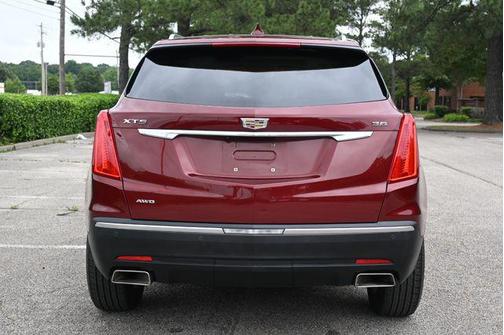 Red 2017 Cadillac XT5 Luxury