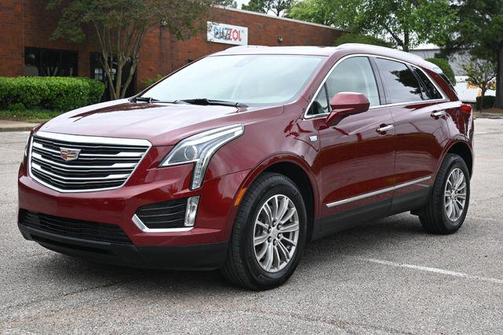 Red 2017 Cadillac XT5 Luxury