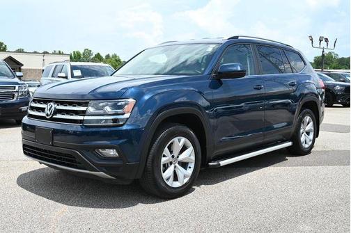 Tourmaline Blue Metallic 2018 Volkswagen Atlas 3.6L SE