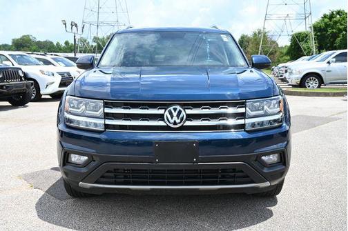 Tourmaline Blue Metallic 2018 Volkswagen Atlas 3.6L SE