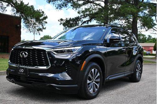 Mineral Black 2023 INFINITI QX60 Pure
