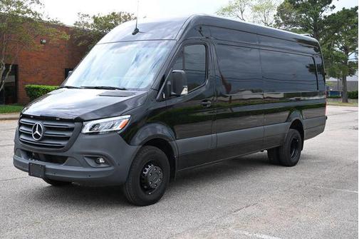 Black 2024 Mercedes-Benz Sprinter 3500XD High Roof