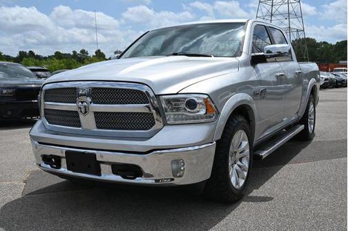 Bright Silver Metallic Clearcoat 2017 RAM 1500 Longhorn