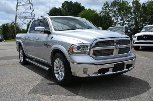 Bright Silver Metallic Clearcoat 2017 RAM 1500 Longhorn