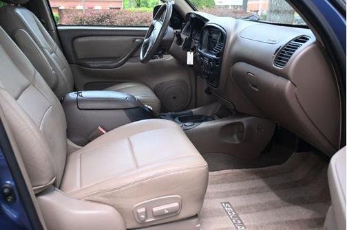 Blue 2002 Toyota Sequoia SR5