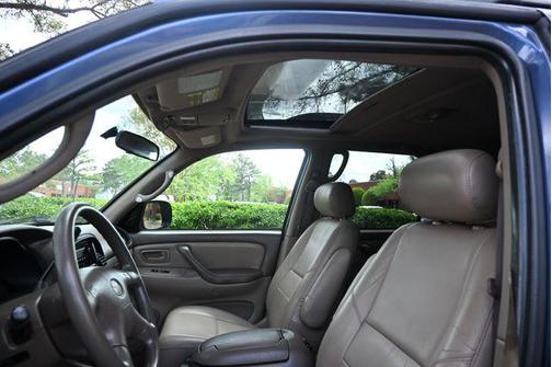 Blue 2002 Toyota Sequoia SR5