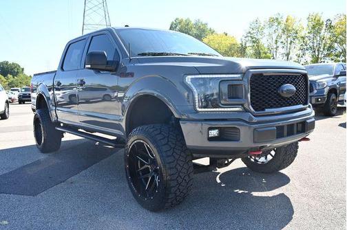 Gray 2018 Ford F-150 XLT