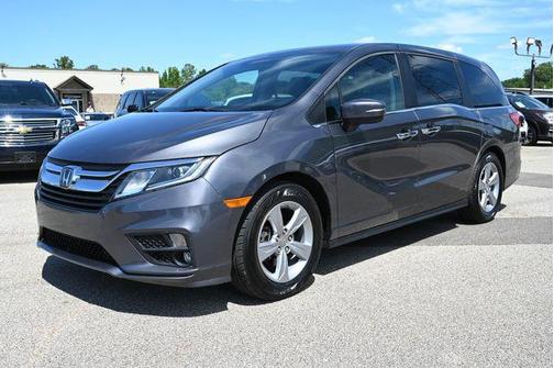 Gray 2018 Honda Odyssey EX-L