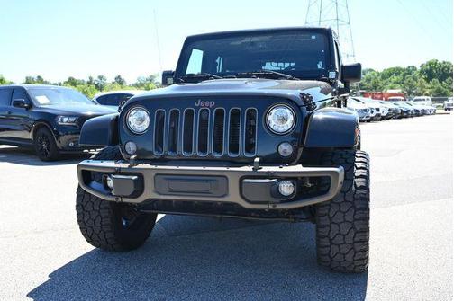 Black Clearcoat 2017 Jeep Wrangler Unlimited 75th Anniversary Edition 4x4