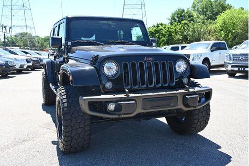 Black Clearcoat 2017 Jeep Wrangler Unlimited 75th Anniversary Edition 4x4