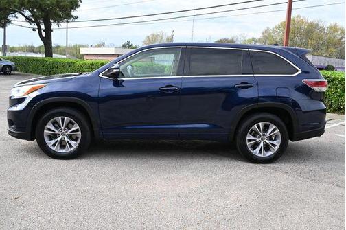 Blue 2016 Toyota Highlander LE