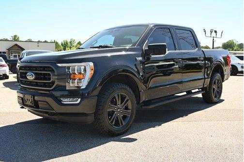 Agate Black Metallic 2021 Ford F-150 XLT