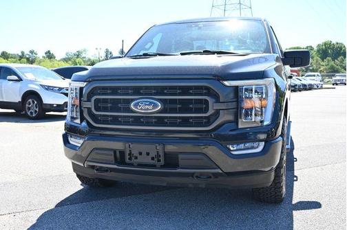 Agate Black Metallic 2021 Ford F-150 XLT
