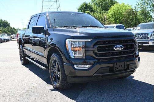 Agate Black Metallic 2021 Ford F-150 XLT