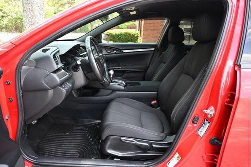 Red 2018 Honda Civic Sport