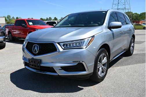 Lunar Silver Metallic 2020 Acura MDX 3.5L
