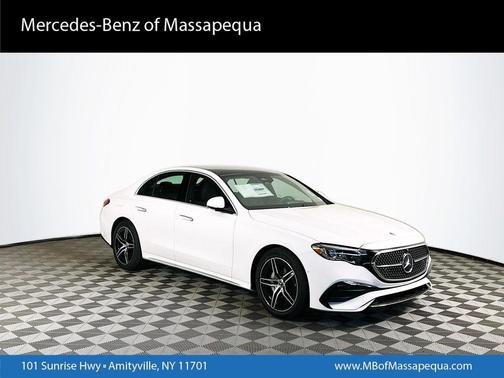 White 2026 Mercedes-Benz E-Class E 350 4MATIC