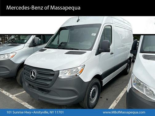 White 2025 Mercedes-Benz Sprinter 2500 Standard Roof