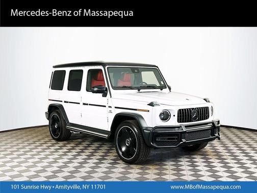 Moonlight White 2024 Mercedes-Benz AMG G 63 4MATIC