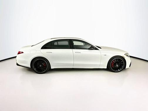 White 2026 Mercedes-Benz AMG S 63 E Base