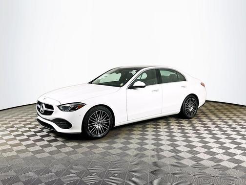 White 2026 Mercedes-Benz C-Class C 300 4MATIC