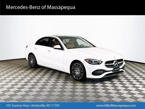 White 2023 Mercedes-Benz C-Class C 300 4MATIC
